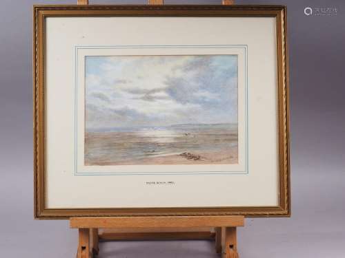 Walter Duncan: watercolours, Early morning seashore, 7 3/4 x...