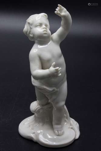 Putto/Amorette mit Posaune / A cherub with trombone, Nymphen...