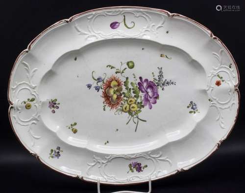 Große Servierplatte / A large serving plate, Ludwigsburg, 18...