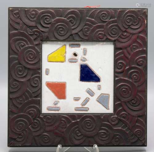 Fliese 'Vogel' / A terracotta tile 'bird'...
