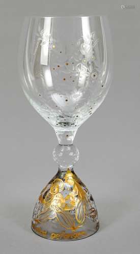 Large goblet glass, Rosenthal,