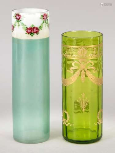 Two vases, early 20th century,