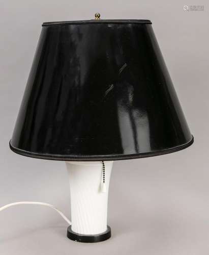 Table lamp, porcelain lamp bas