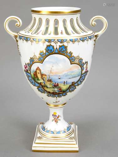 Vase, Potschappel Dresden, 20t