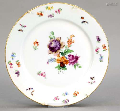 Large plate, Meissen, Knauff-S