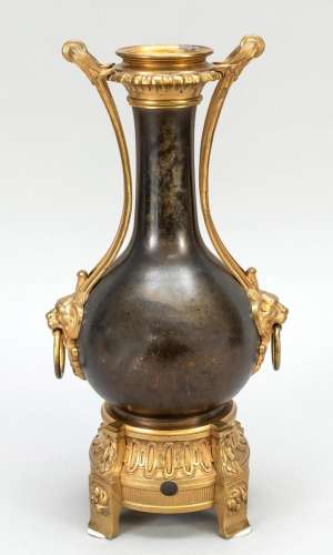 Vase/lamp base, late 19th c.,