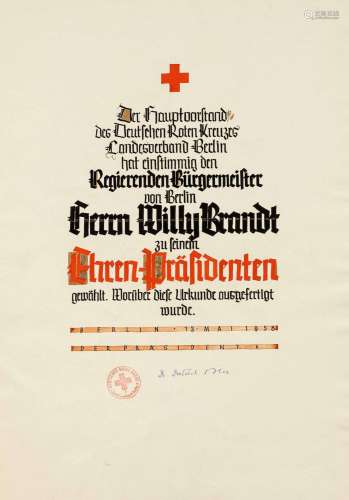 Willy Brandt -- calligraphic c
