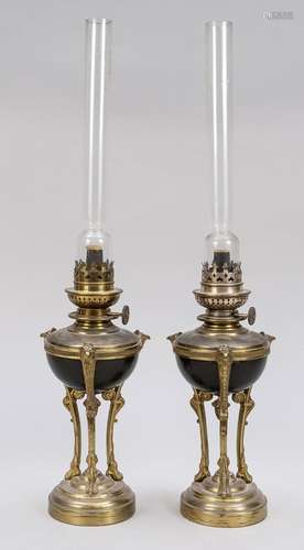 Pair of Empire style petroleum