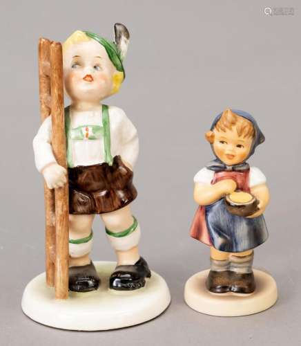 Two Hummel figures, Goebel, Oe