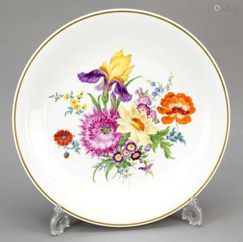 Wall plate, Meissen, 1950s, 1s