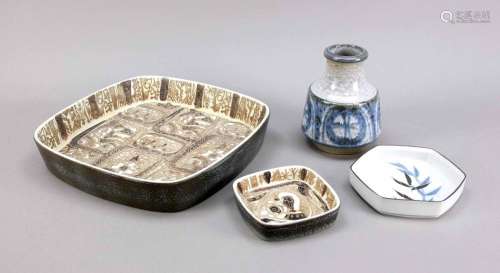 Kovolut ceramics, 4 pieces, 20
