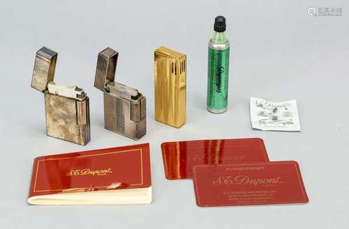 Convolute of 3 lighters, inclu