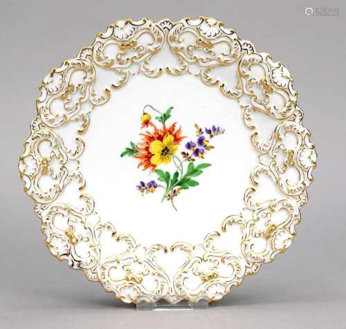 Small ceremonial plate, Meisse