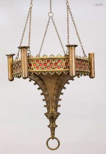 Historism chandelier in neo-go