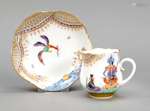 Cup and saucer, Meissen, 21st
