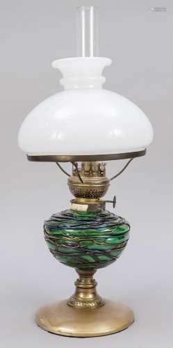 Petroleum lamp, end of 19th c.