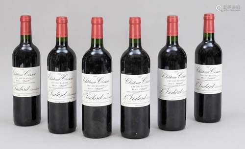 6 bottles of 2007 Chateau Ciss