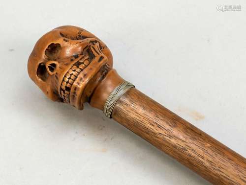 Memento Mori walking stick, la