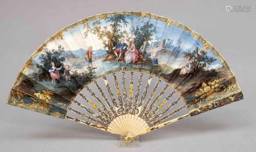 Fan, end of the 18th century,