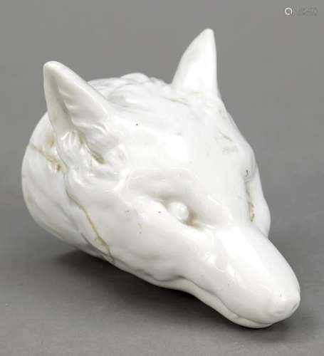 Fox head KPM Berlin, mark 1837