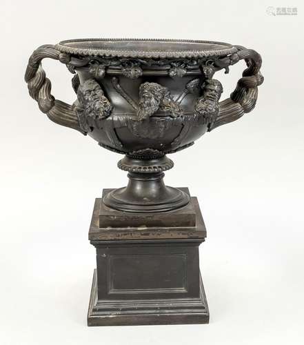 Berlin iron Warwick vase, c. 1