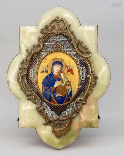 Devotional image of the Mother