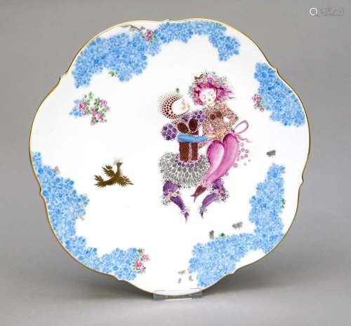 Cake plate, Meissen, end of 20
