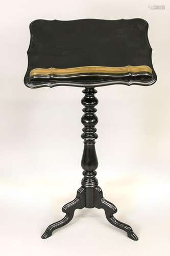 Music stand, 19th/20th c., woo