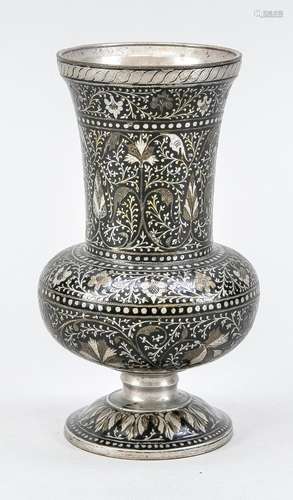 Cloisonné vase, Persian/Indo-P