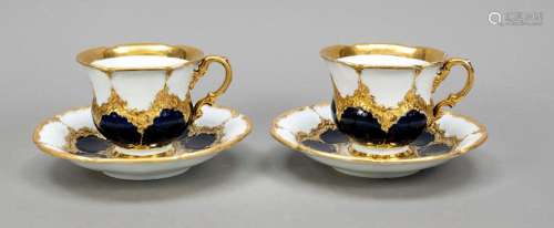 Two ceremonial cups with sauce