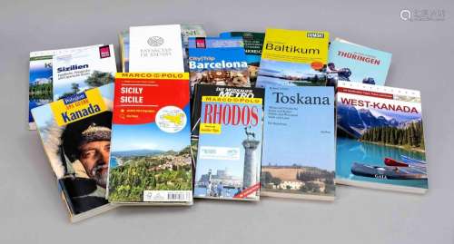 Mix of 56 books travel literat