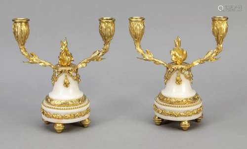 Pair of Louis Seize candlestic