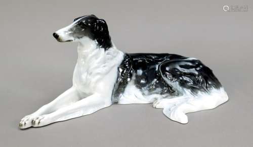 Lying borzoi, Rosenthal, Selb,