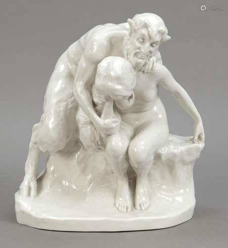 Faun with girl, Schwarzburger