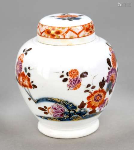 Small lidded vase, Meissen, 19