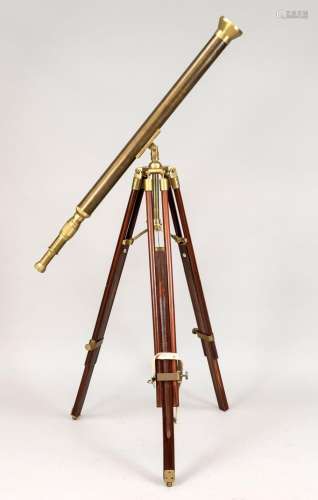 Telescope with tripod, probabl