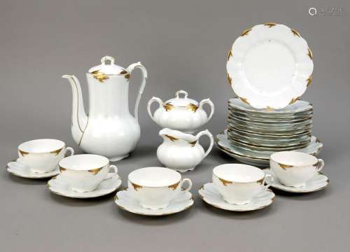 Coffee service, 38 pieces, Wei