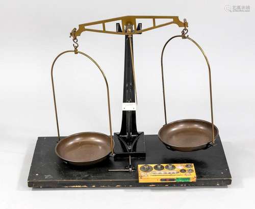 Beam balance, late 19th centur