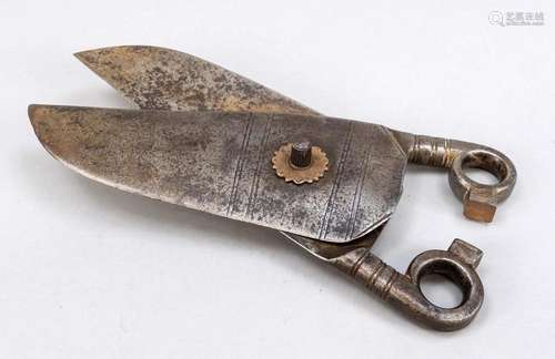 Antique scissors, 19th century