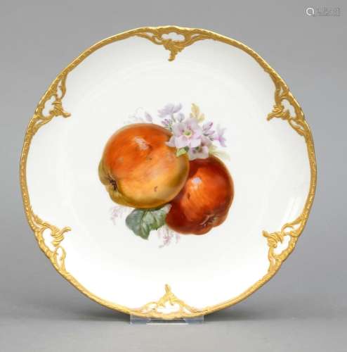 Fruit plate, KPM Berlin, early