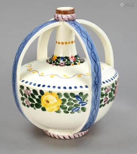 Art Nouveau vase with handles,
