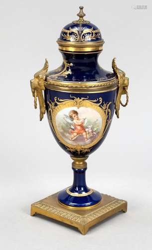 Ornamental vase, France, 19th