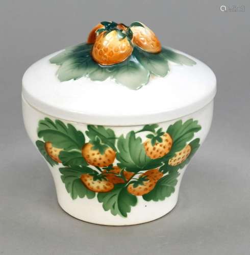 Round ceramic jam box, Royal C