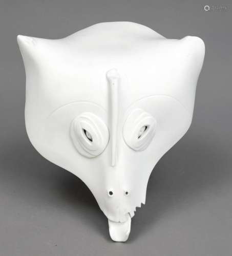 Porcelain object Mask No. 1 ''