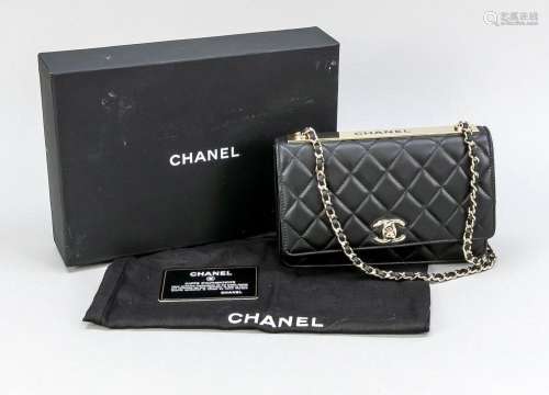 Chanel, Wallet on Chain, black