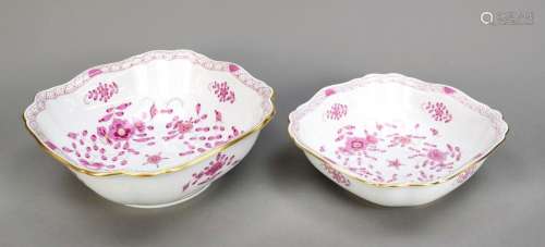 Pair of bowls, Meissen, 2nd ha
