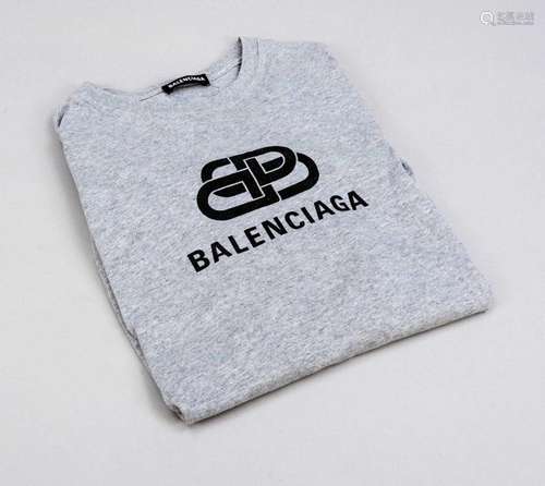 Balenciaga, gray straight cut