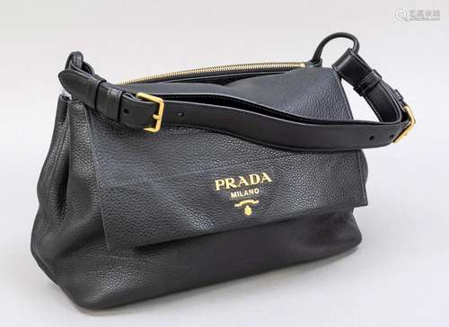 Prada, classic shoulder bag, b