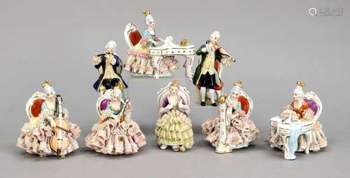 Rococo orchestra, 8 pieces, Wi