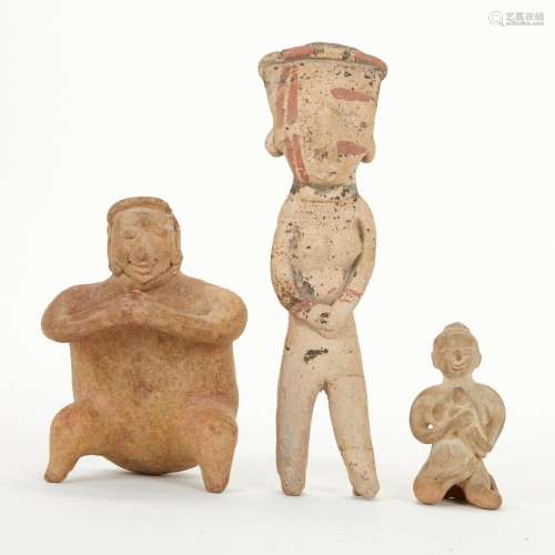 Grp: 3 Colima Pre-Columbian Figures